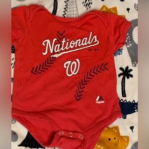 Washington Nationals Onesie